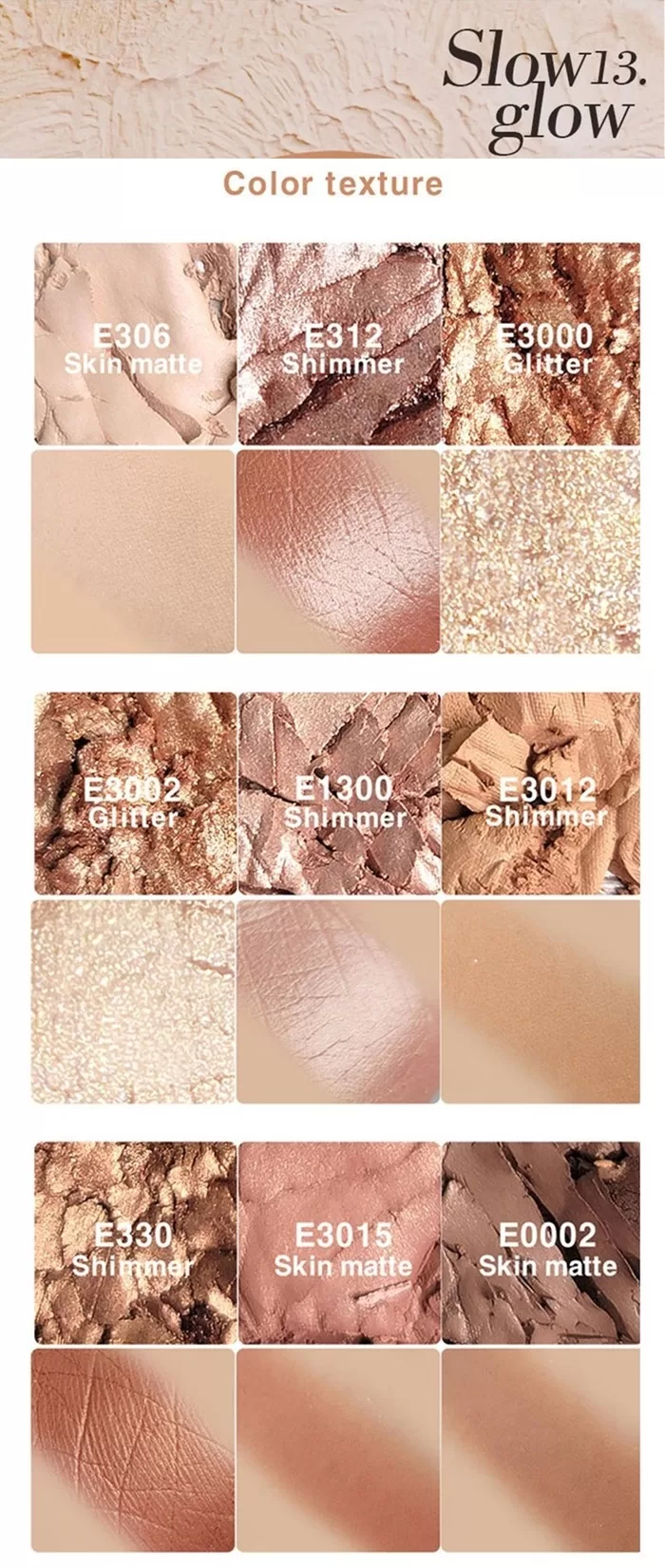 AMIOK Soft Clay Beam Eye Shadow 9.9g AMIOK Soft Clay Beam Eye Shadow Slow Glow 13