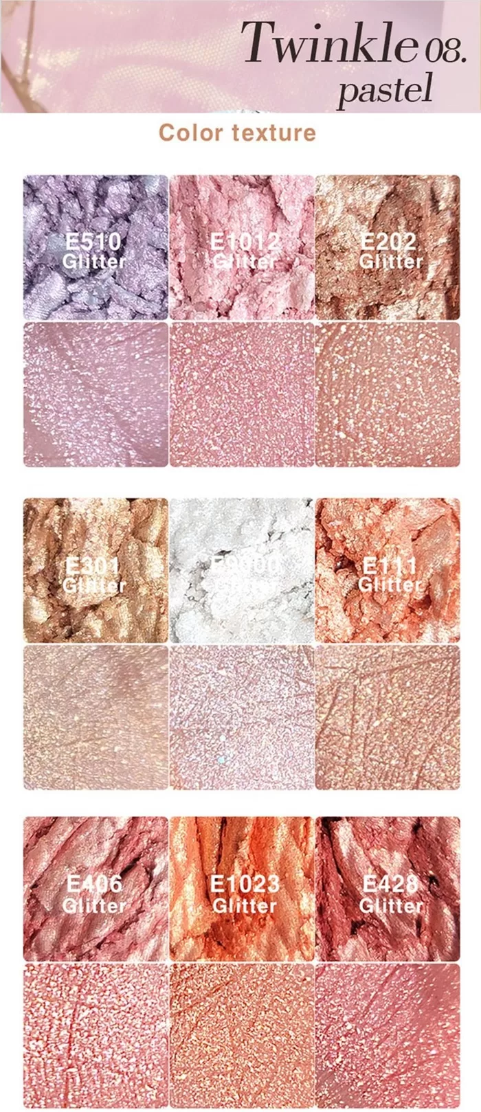 AMIOK Soft Clay Beam Eye Shadow 9.9g AMIOK Soft Clay Beam Eye Shadow Twinkle Pastel 08