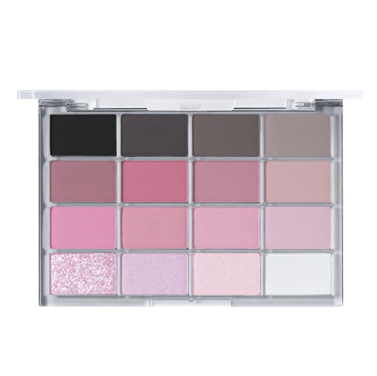 WAKEMAKE Soft Blurring Eye Palette Black Hush Blurring 16 14g
