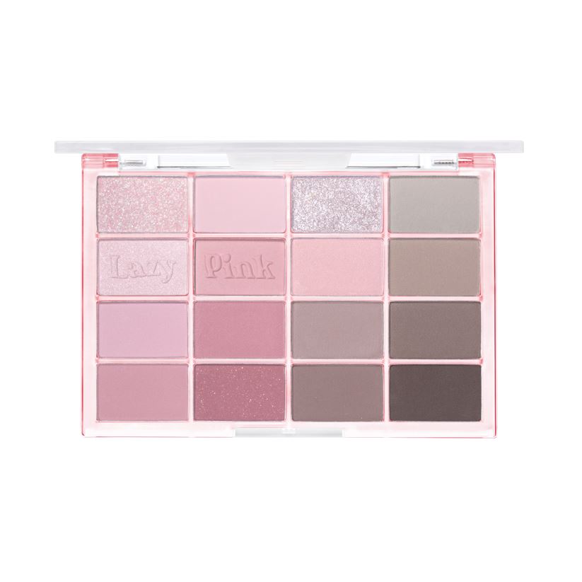 WAKEMAKE Soft Blurring Eye Palette Lazy Pink Blurring 10 14g