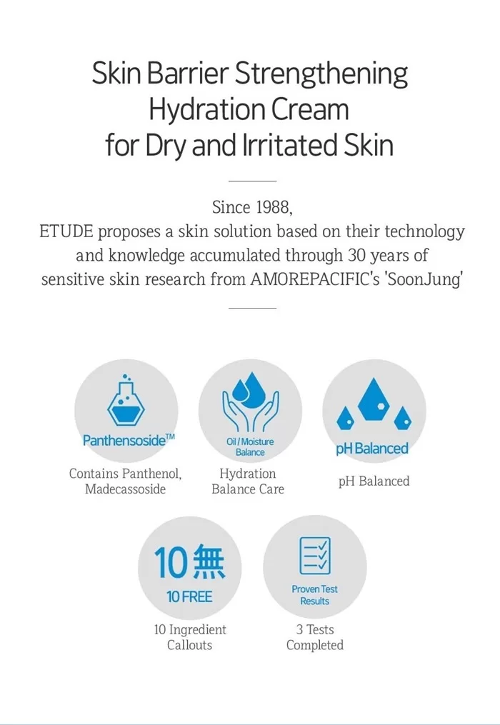 ETUDE Soonjung 2x Barrier Intensive Cream 2