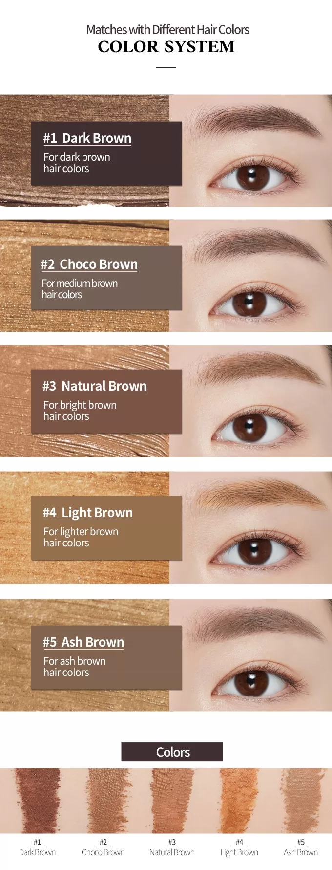 ETUDE Drawing Eyes Coloring Browcara