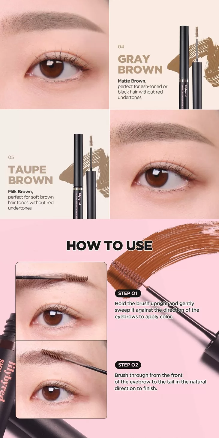 LILYBYRED Skinny Mes Brow Mascara 2
