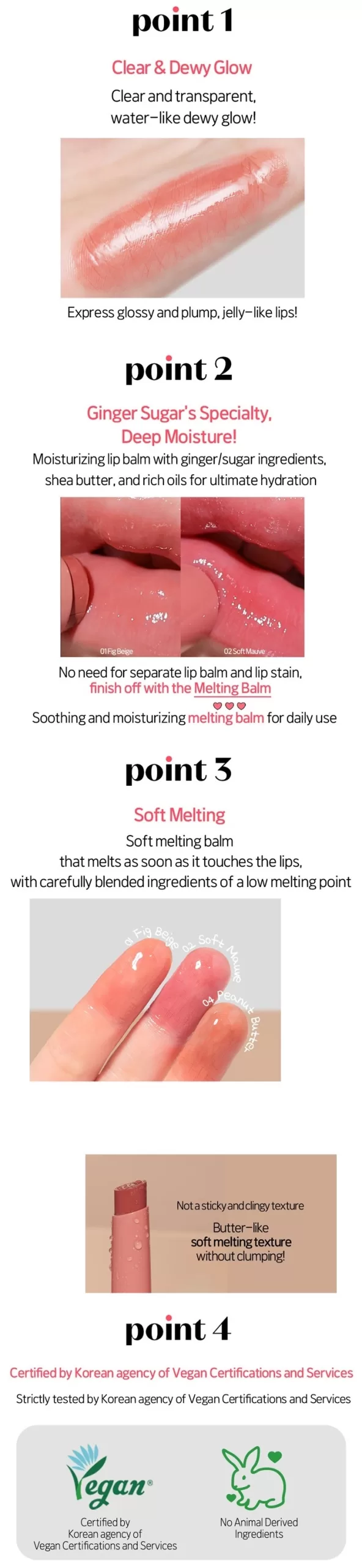 ETUDE Ginger Sugar Melting Lip Balm 3