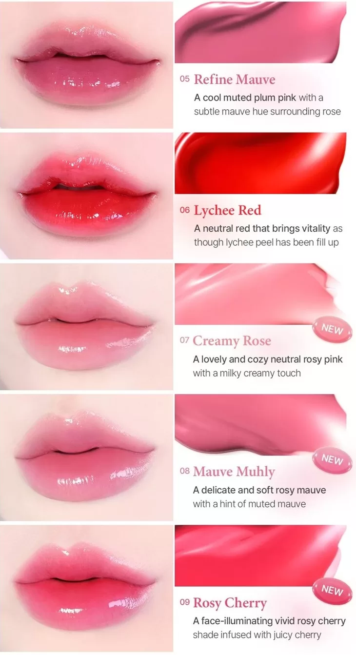 GIVERNY Dewy Lip Glaze Tint 2