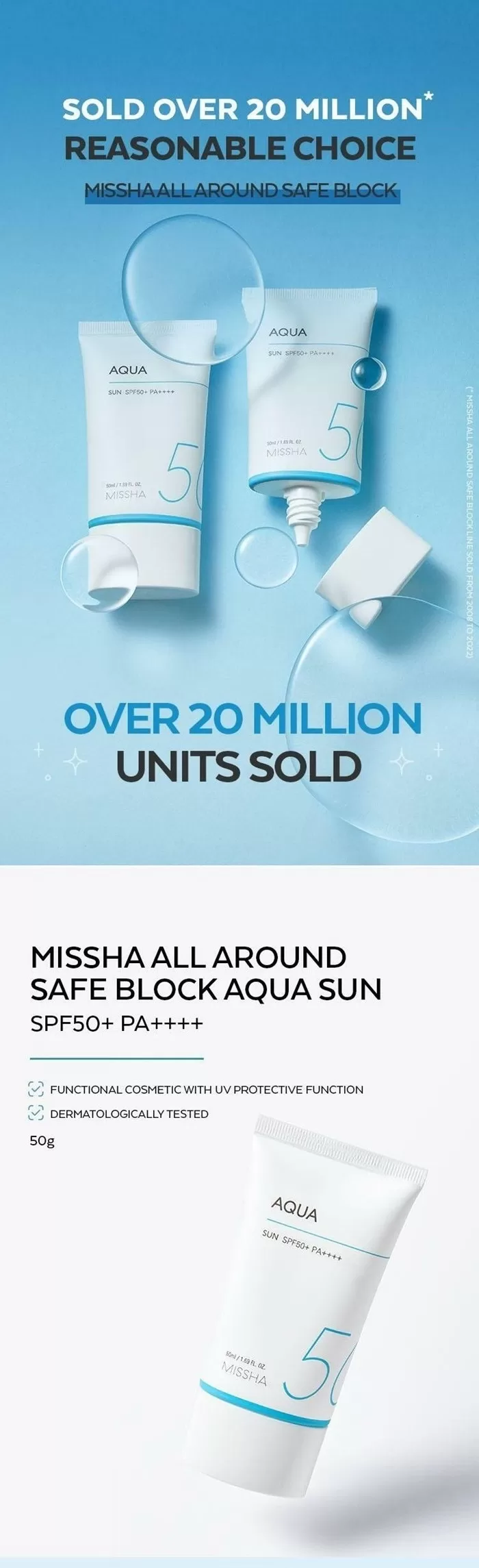 MISSHA All Around Safe Block Aqua Sun 2