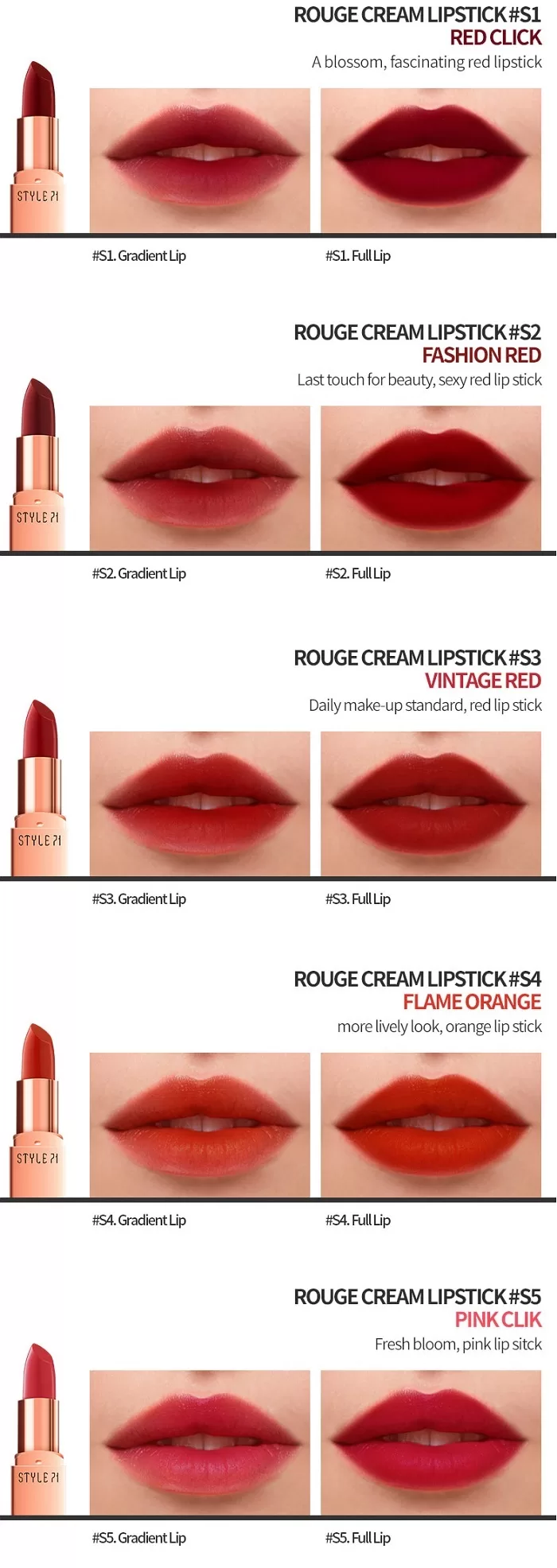 STYLE71 Jewelry Rouge Cream Lipstick 1