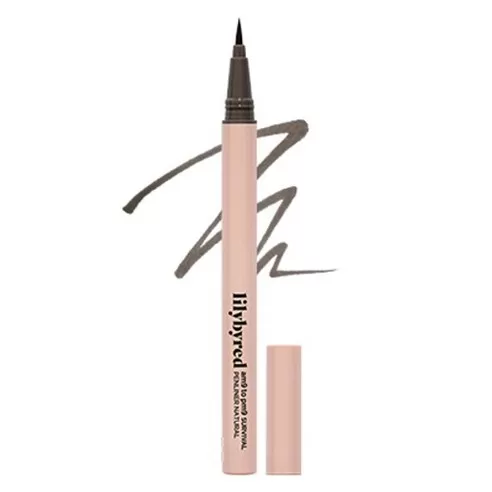 LILYBYRED 9 to 9 Survival Penliner Natural Ash Black 01 0.6g