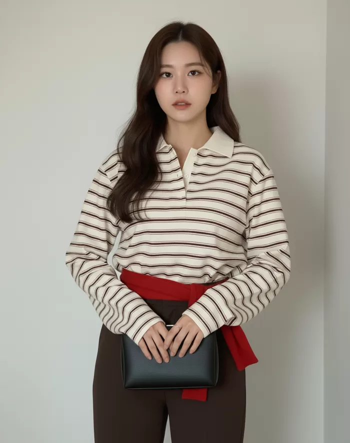 ON KSTYLE Terra Oversized Long Sleeve Shirt 1