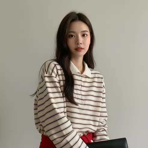 ON KSTYLE Terra Oversized Long Sleeve Shirt main