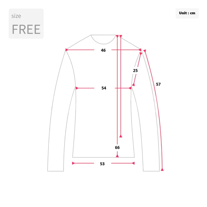 ON KSTYLE Terra Oversized Long Sleeve Shirt size