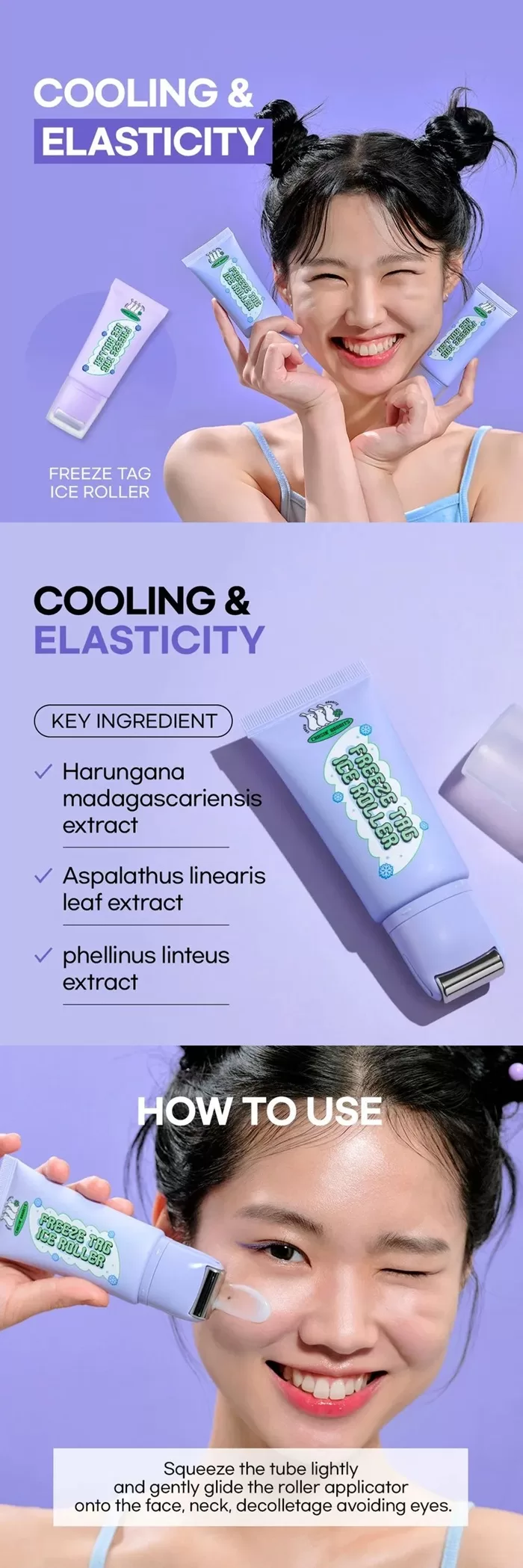 CHASIN' RABBITS Freeze Tag Ice Roller