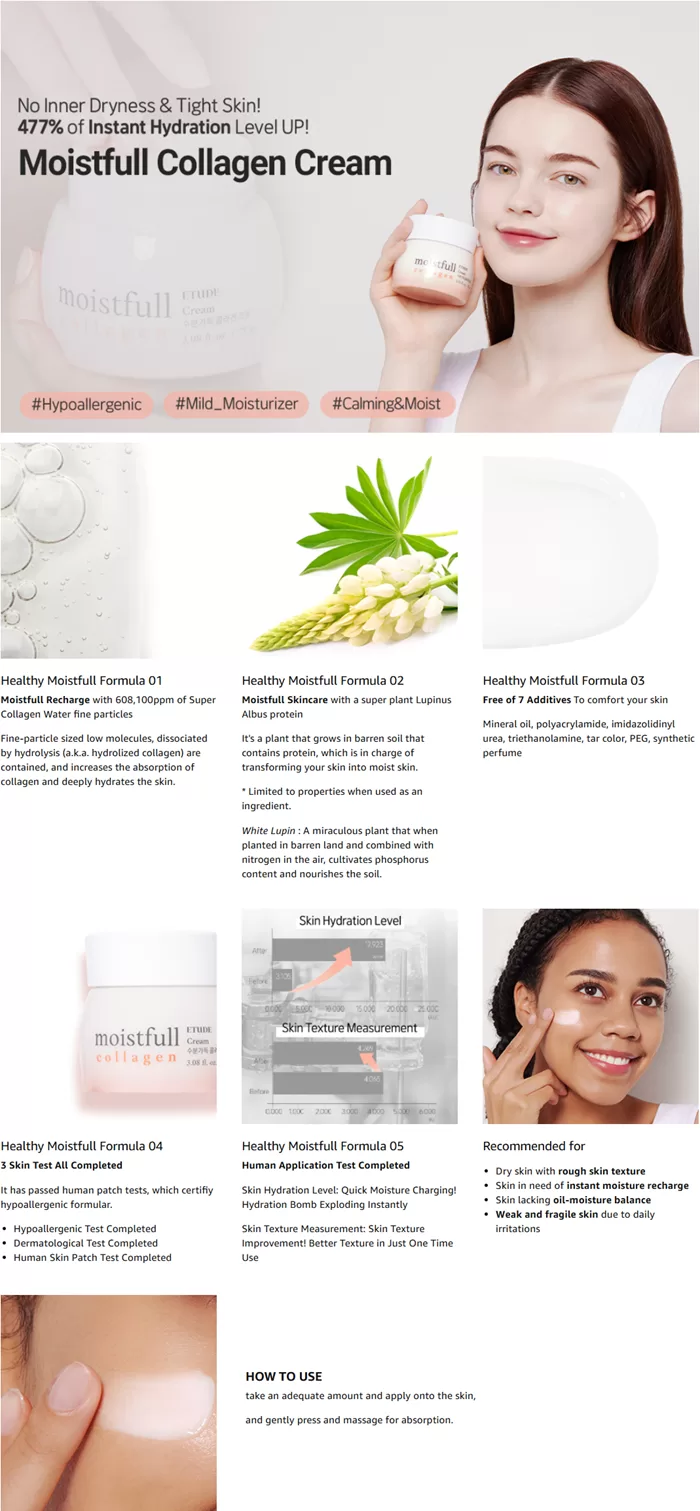 ETUDE Moistfull Collagen Cream